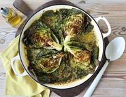 Cabbage, Coconut & Lentil Gratin