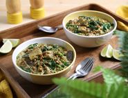 Coconut, Lentil & Aubergine Curry