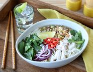 Quick Roast Chicken Pho