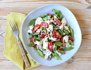 Chunky Green Bean, Vine Tomato & Mozzarella Salad