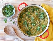 Spiced Courgette & Lentil Dal
