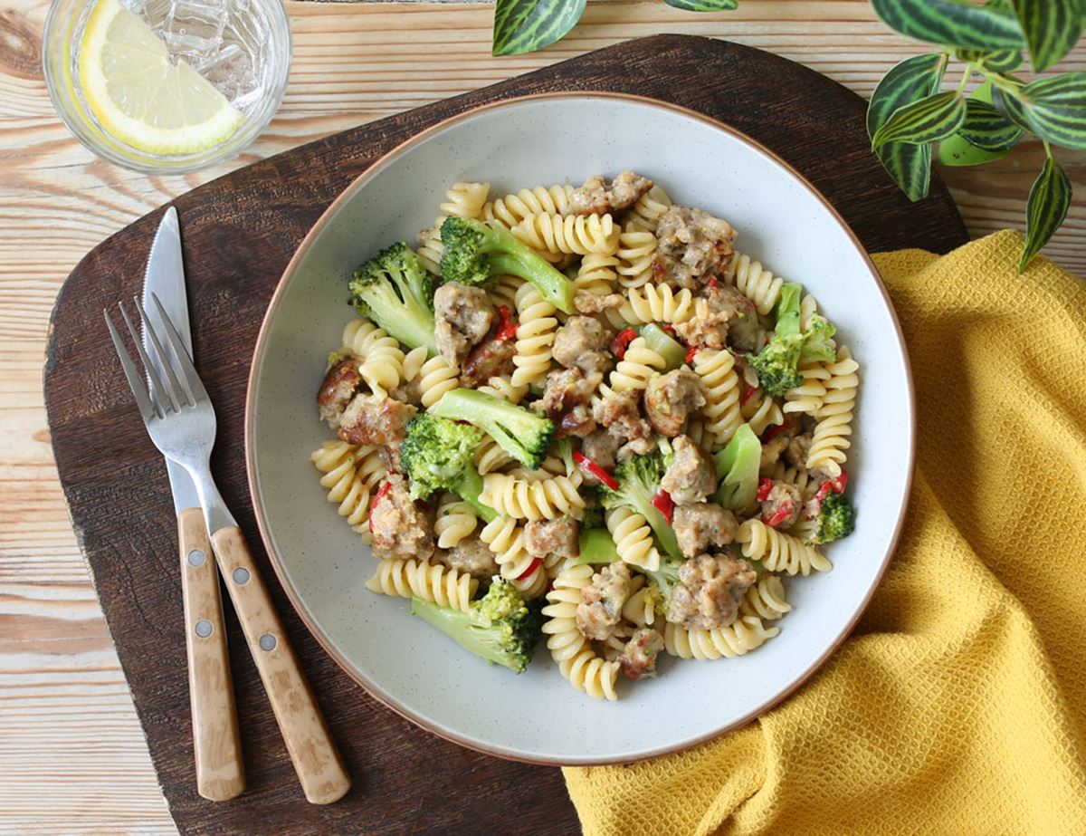 Sausage, Broccoli & Chilli Fusilli