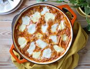 Smoky One Pan Lentil & Mozzarella Lasagne