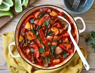 New Potato, Pepper & Courgette Pan-Fry