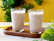 Plum, Peanut Butter & Banana Shake
