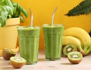 Kiwi, Spinach & Banana Fibre Smoothie