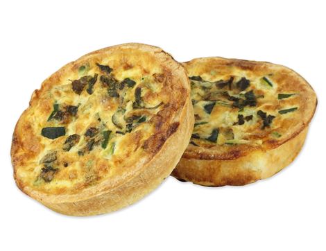 Pea, Courgette & Mint Tart, Abel & Cole (2 x 140g)