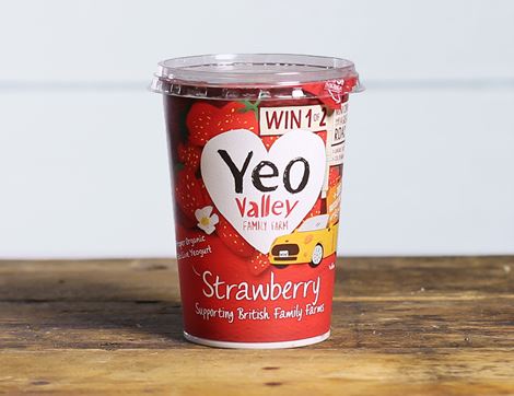Strawberry Yogurt, Organic, Yeo Valley (450g)