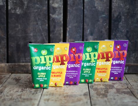 Pineapple & Mango Smoothie, Organic, Pip Organic (4 x 180ml)