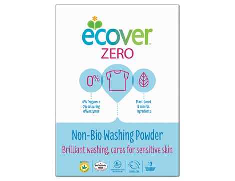 Non Bio Laundry Powder, Zero, Ecover (750g)