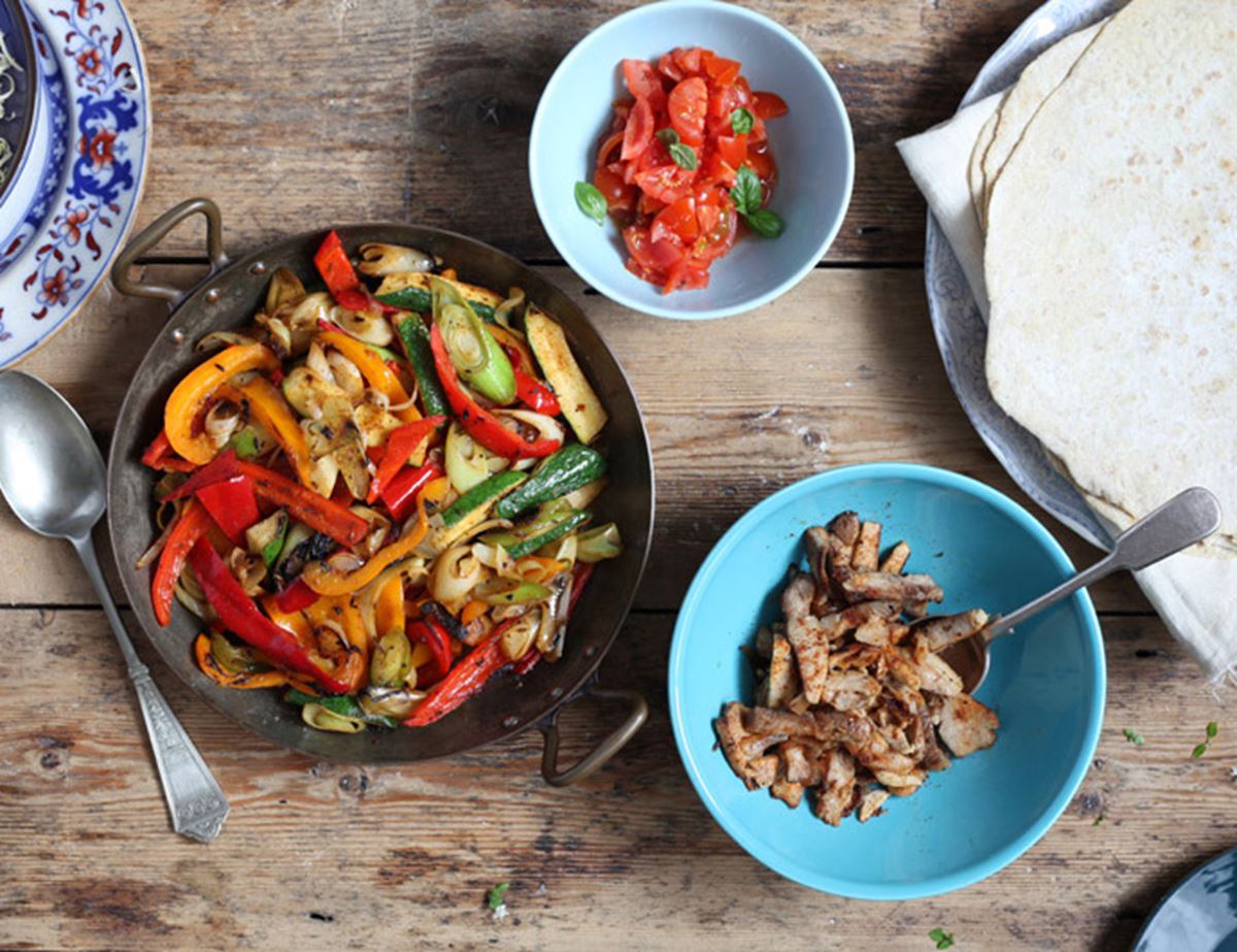 Veg Box Fajitas