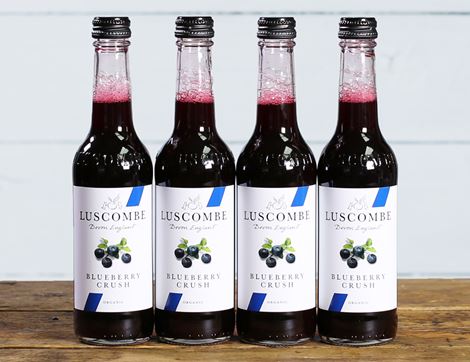 Blueberry Crush, Organic, Luscombe (4 x 270ml)