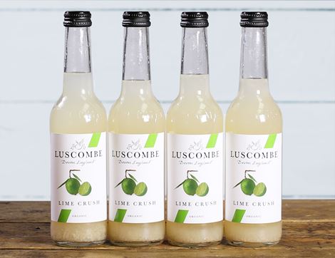 Lime Crush, Organic, Luscombe (4 x 270ml)
