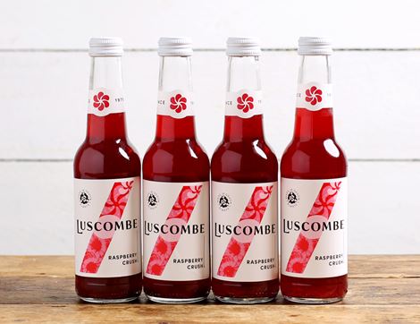 Raspberry Crush, Organic, Luscombe (4 x 270ml)