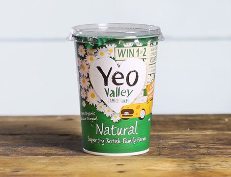 Natural Yogurt, Organic, Yeo Valley (500g)