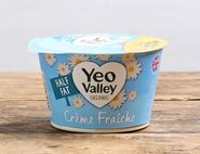 Half Fat Crème Fraîche, Organic, Yeo Valley (200g)