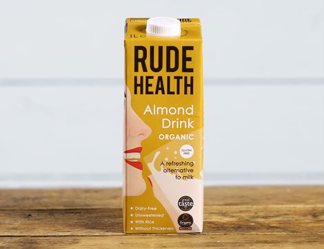 Almond Drink, Organic, Rude Health (1 litre)