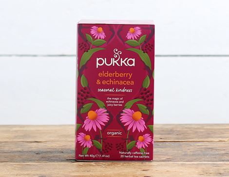 elderberry & echinacea tea pukka