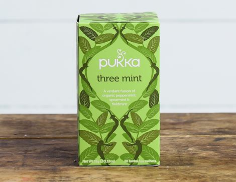 Three Mint Tea, Organic, Pukka (20 bags)