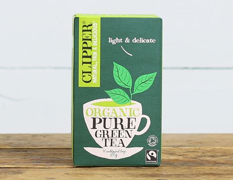 organic green tea clipper