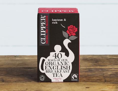 English Breakfast Tea, Organic, Clipper (40 bags)