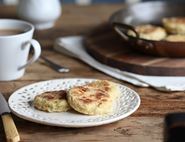 Cheesy Leek Welsh Cakes