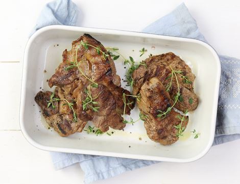 Lamb Leg Steaks (400g, pack of 4)