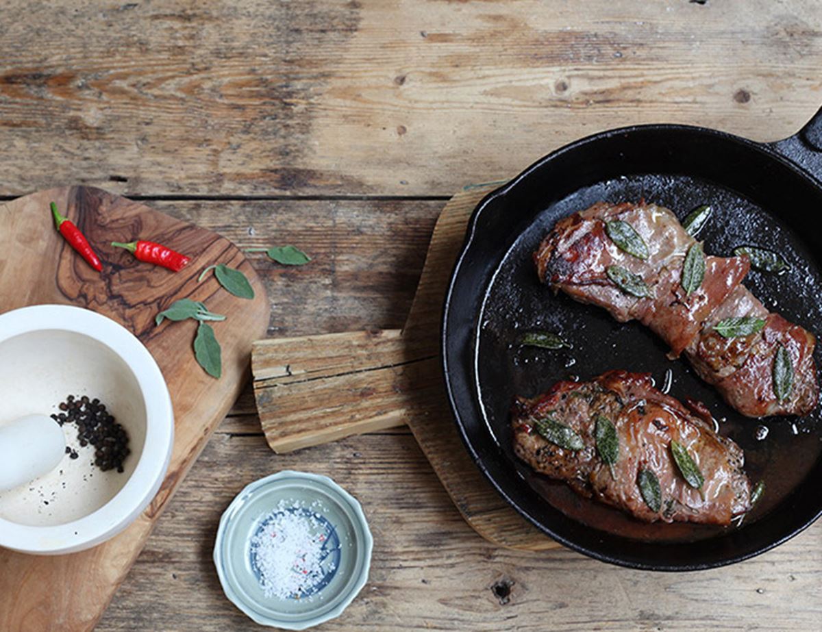 Venison Saltimbocca 