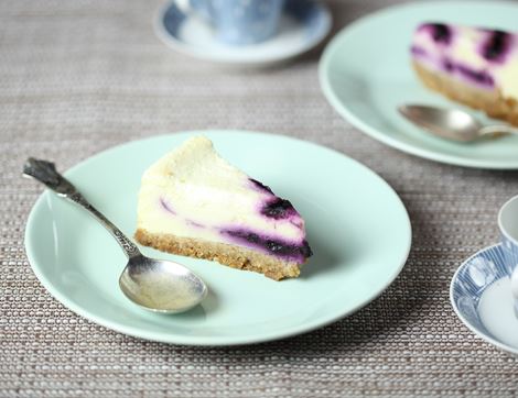Blueberry Cheesecake Slices, Organic, Izzy's Patisserie (2 x 90g)