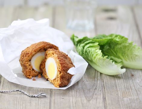 Quite Big Veggie Scotch Egg, Abel & Cole (160g)