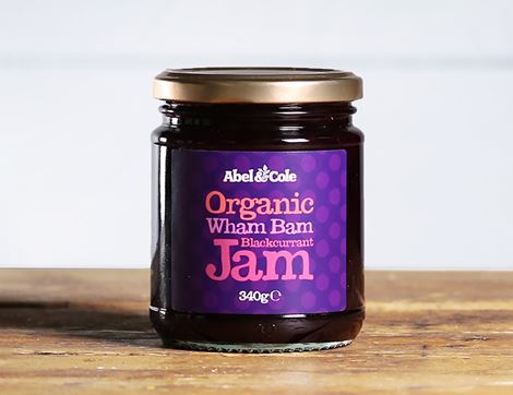 Blackcurrant Jam, Organic, Abel & Cole (340g)
