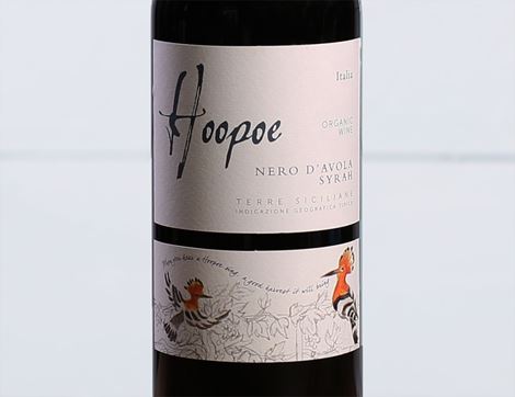 Hoopoe Nero d'Avola Syrah, Organic, 2019 (75cl)
