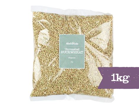 Unroasted Buckwheat, Organic, Abel & Cole (1kg)