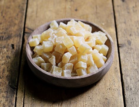 Crystalised Ginger, Organic, Abel & Cole (250g)