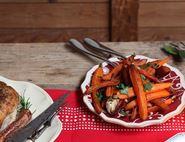 Gingered Roast Carrots