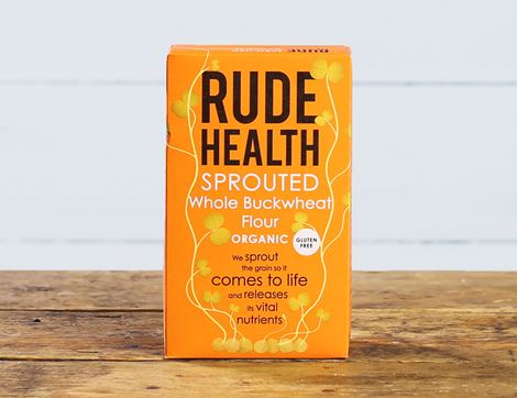 organic sprouted buckwheat flour rude health