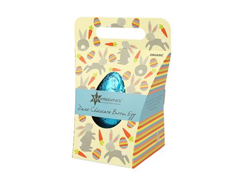 Dark Chocolate Chunky Button Egg, Organic, Montezuma (250g)