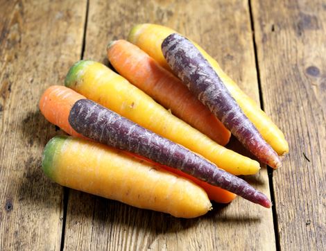 Rainbow Carrots, Organic (500g)