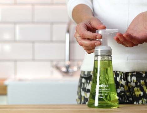 Green Tea & Aloe Vera Foaming Handwash, Method (300ml)