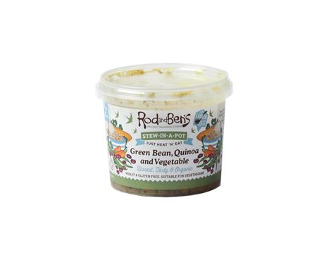 Green Bean, Quinoa and Vegetable Stew, Organic, Rod & Ben's (300g)