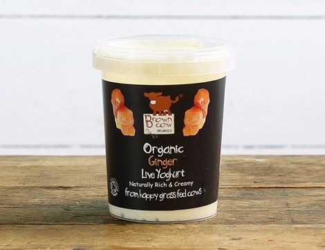 Ginger Yogurt, Organic, Brown Cow Organics (480g)