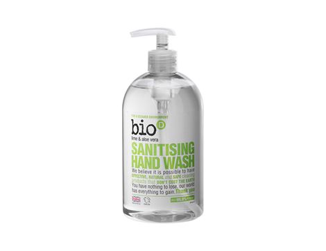 Lime & Aloe Vera Sanitising Handwash, Bio-D (500ml)