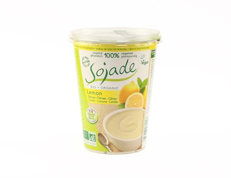 Lemon Soya Yogurt, Organic, Sojade (400g)