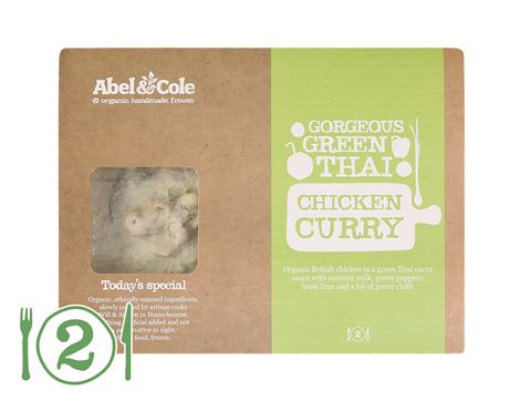 Gorgeous Green Thai Chicken Curry, Organic, Abel & Cole (620g)