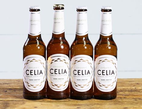 Celia Lager, Gluten Free, Organic (4 x 330ml)