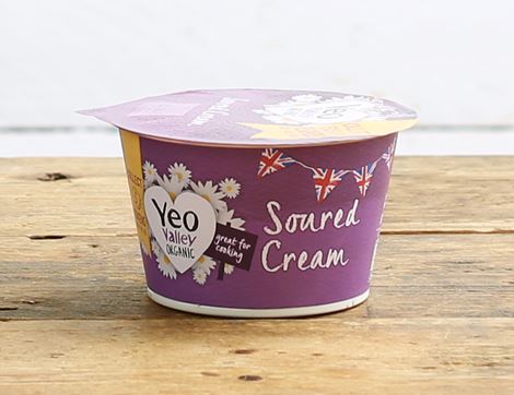 Soured Cream, Organic, Yeo Valley (200g)