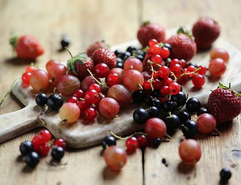 English Summer Fruit Mix, Organic (225g)