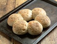 Sesame Roll Couronne, Bake at Home, Organic, Authentic Bread Co (Pack Of 6)