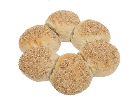 Sesame Roll Couronne, Bake at Home, Authentic Bread Co (Pack Of 6)