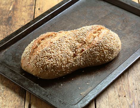 Apricot, Oat & Honey Bread, Bake at Home, Organic, Authentic Bread Co (400g)